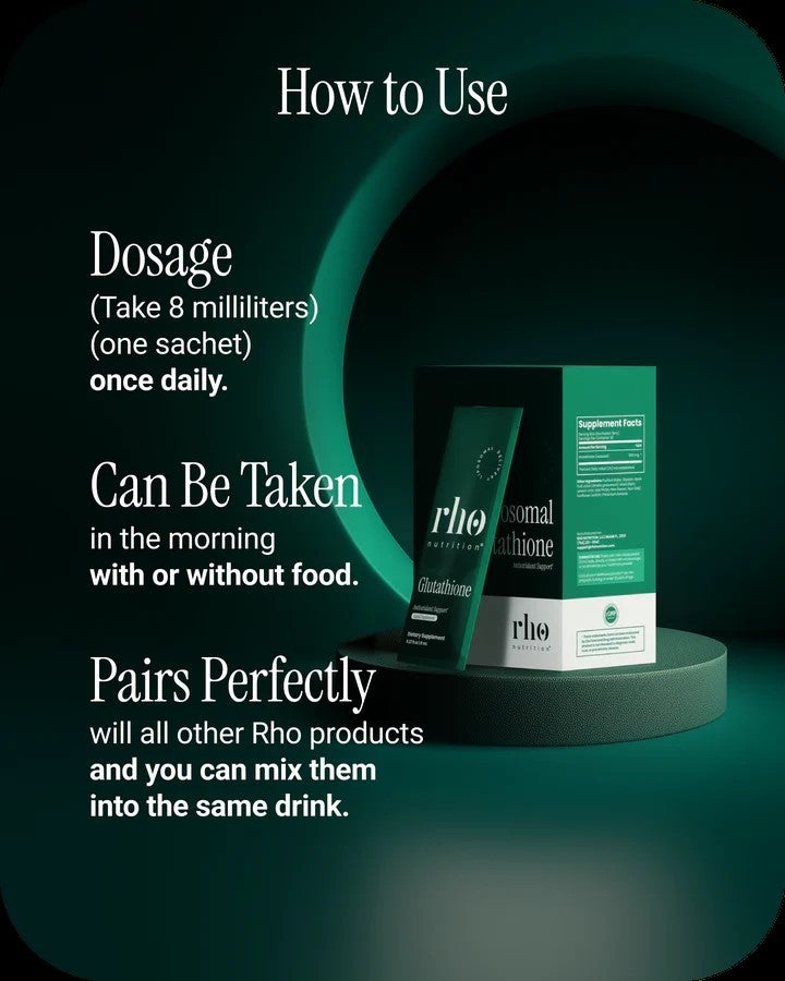 rho glutathione when to take Nutrition Introducing an exciting new product